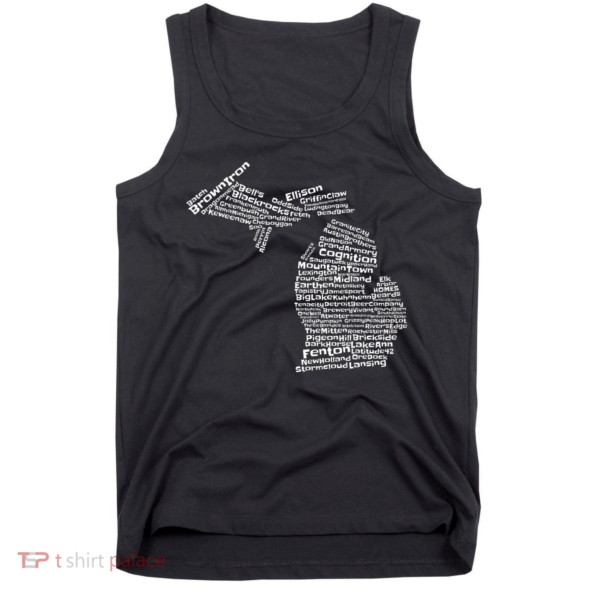 Drink Local Michigan Breweries Tank Top