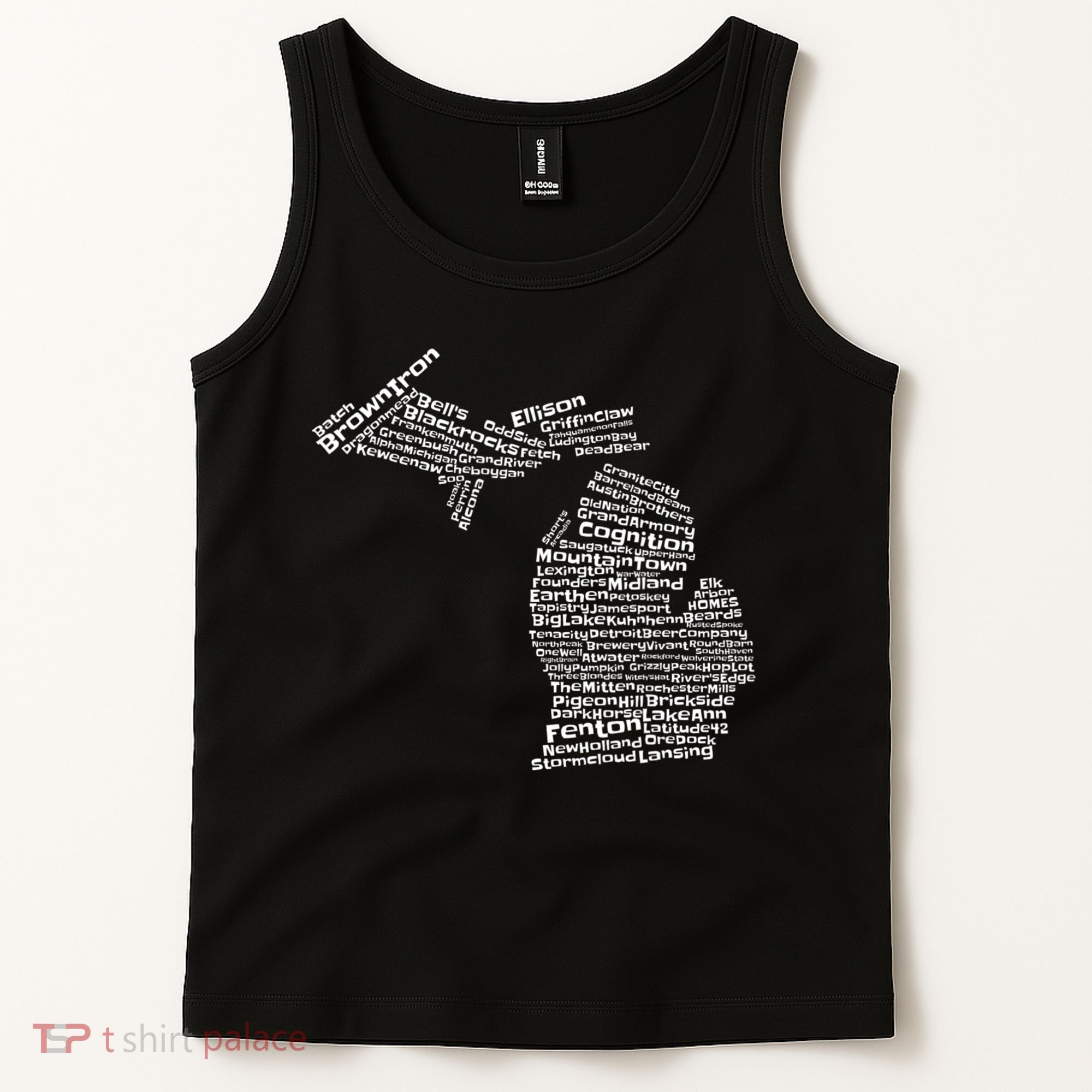 Drink Local Michigan Breweries Tank Top