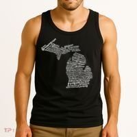 Drink Local Michigan Breweries Tank Top thumb 3