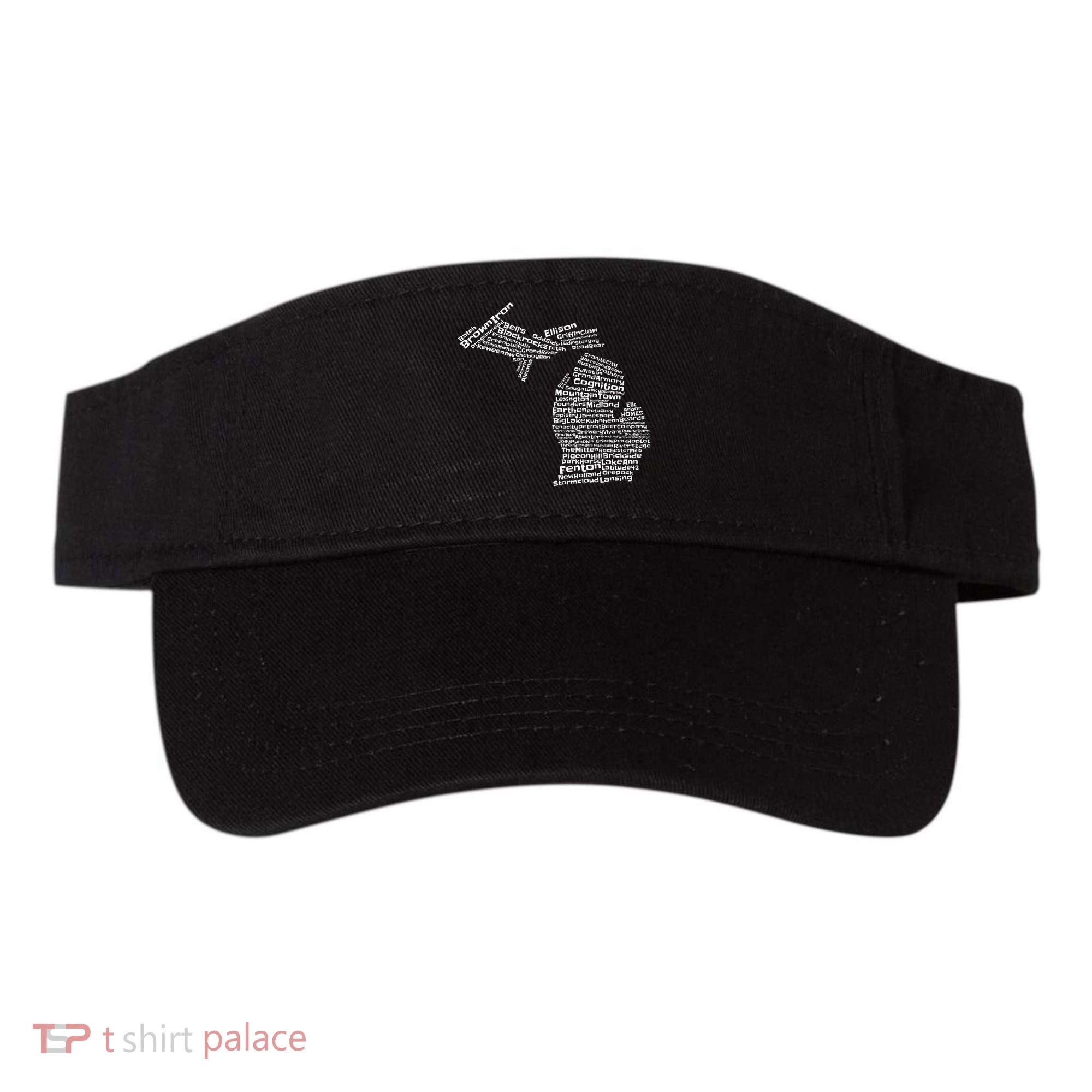 Drink Local Michigan Breweries Visor