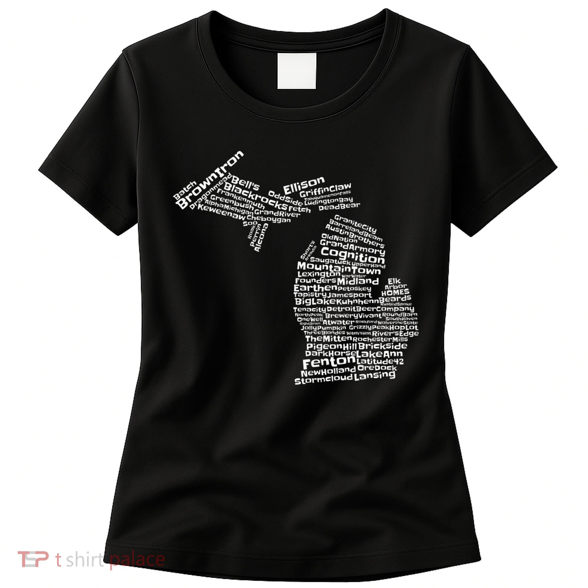 Drink Local Michigan Breweries Women's T-Shirt