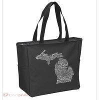 Drink Local Michigan Breweries Tote Bag thumb 2
