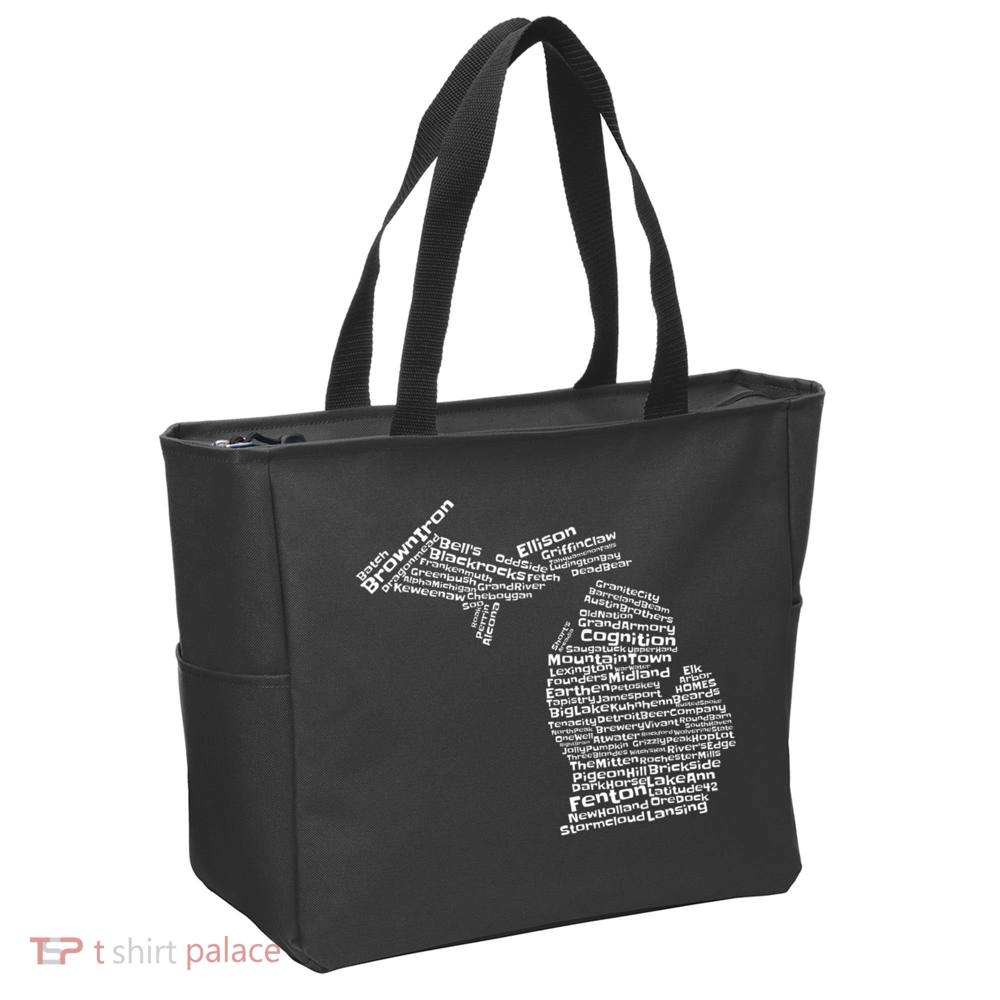 Drink Local Michigan Breweries Tote Bag