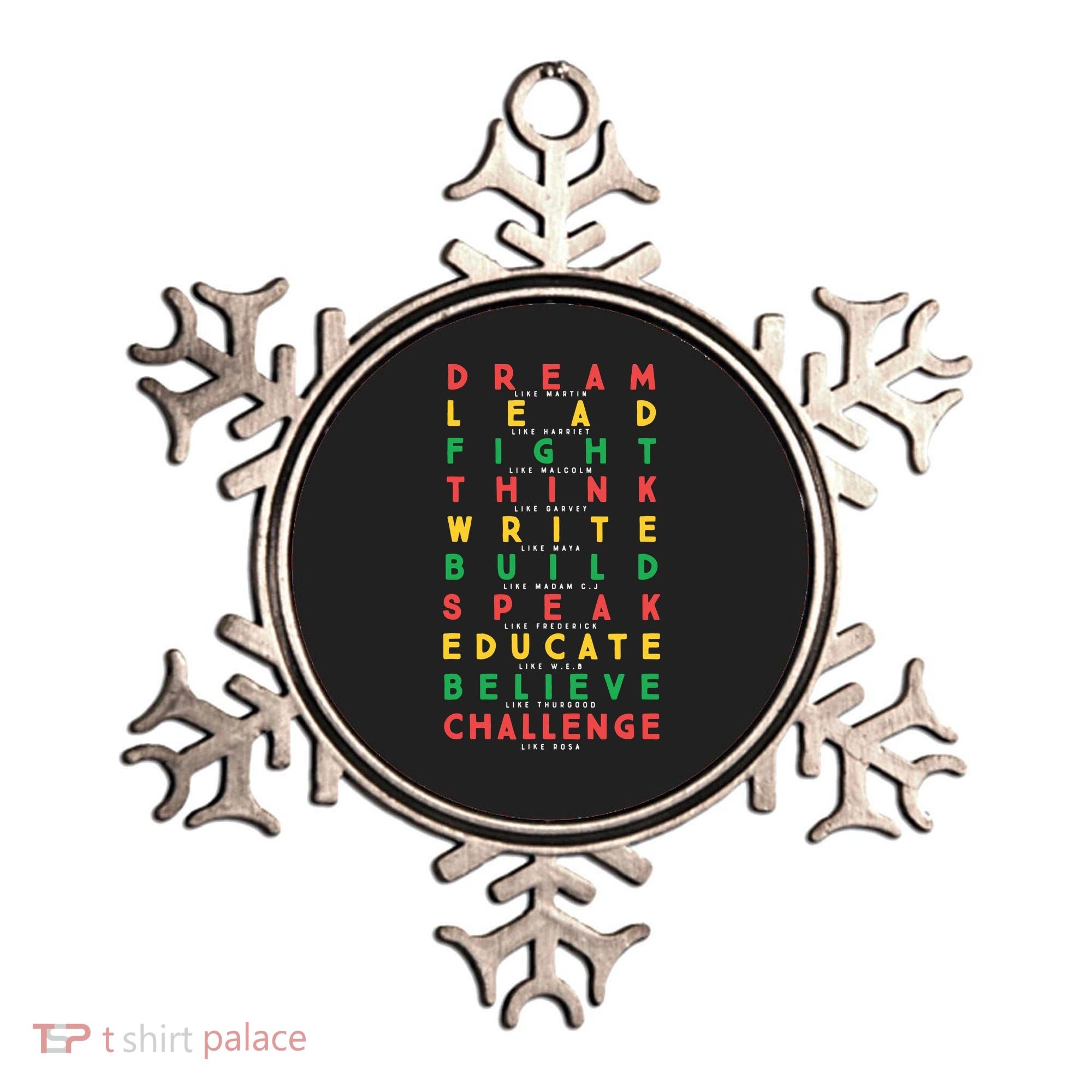 Dream Like Martin Lead Like Harriet Black History Month Ornament