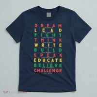 Dream Like Martin Lead Like Harriet Black History Month T-Shirt thumb 5