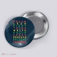 Dream Like Martin Lead Like Harriet Black History Month Button thumb 0
