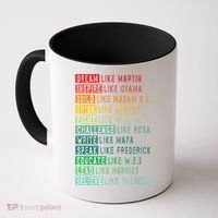 Dream Like Martin Fight Like Malcolm Inspire Like Obama TShirt Coffee Mug thumb 0