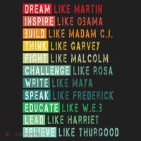 Dream Like Martin Fight Like Malcolm Inspire Like Obama TShirt Beanie thumb 2