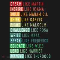 Dream Like Martin Fight Like Malcolm Inspire Like Obama TShirt Women's Hoodie thumb 2