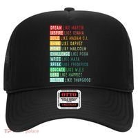 Dream Like Martin Fight Like Malcolm Inspire Like Obama TShirt Hat thumb 0