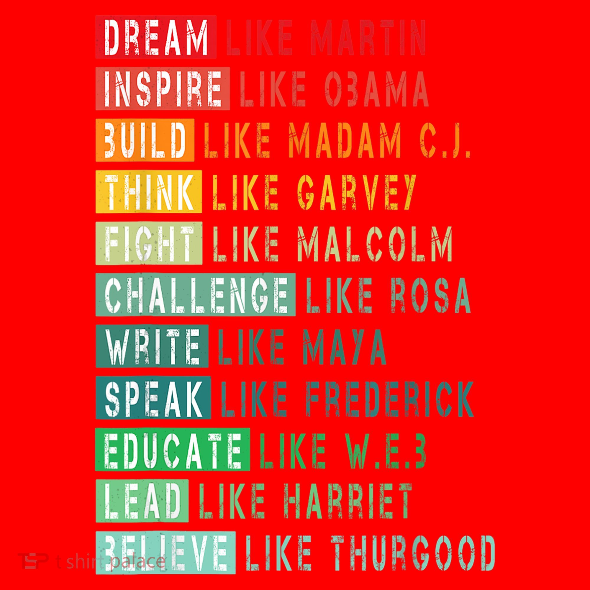 Dream Like Martin Fight Like Malcolm Inspire Like Obama TShirt Santa Hat