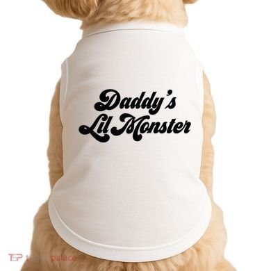 DaddyS Lil Monster Doggie Tank