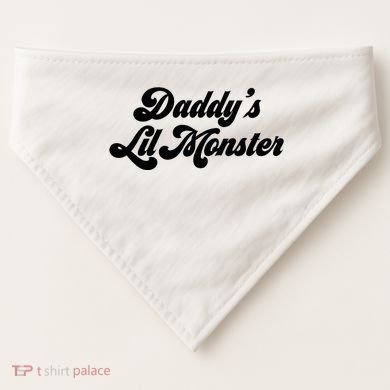 DaddyS Lil Monster USA-Made Doggie Bandana