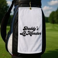 DaddyS Lil Monster Golf Towel thumb 2