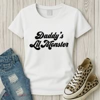 DaddyS Lil Monster Women's T-Shirt thumb 3