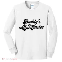DaddyS Lil Monster Kids Long Sleeve Shirt thumb 0