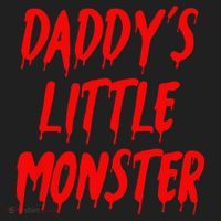 Daddys Little Monster Halloween Blood Red Women's Sweatshirt thumb 2
