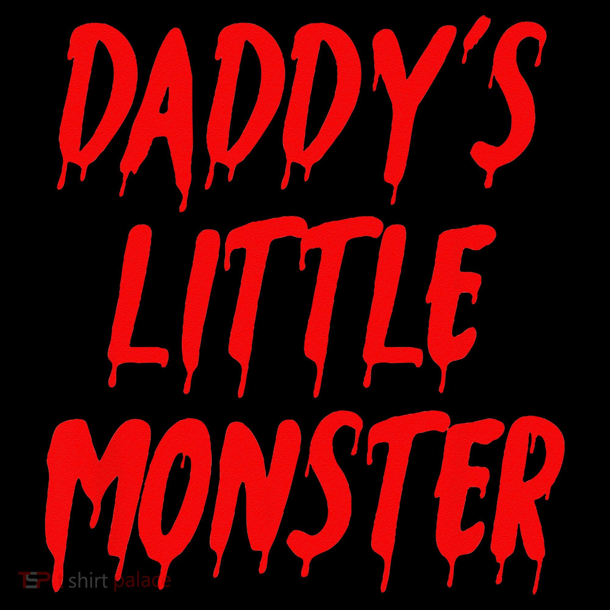 Daddys Little Monster Halloween Blood Red Coffee Mug
