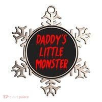 Daddys Little Monster Halloween Blood Red Ornament thumb 0