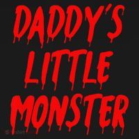 Daddys Little Monster Halloween Blood Red Ornament thumb 1