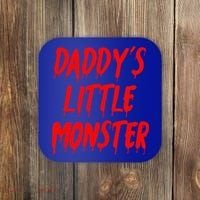 Daddys Little Monster Halloween Blood Red Coaster thumb 0