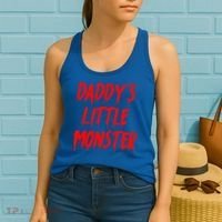 Daddys Little Monster Halloween Blood Red Women's Tank Top thumb 2