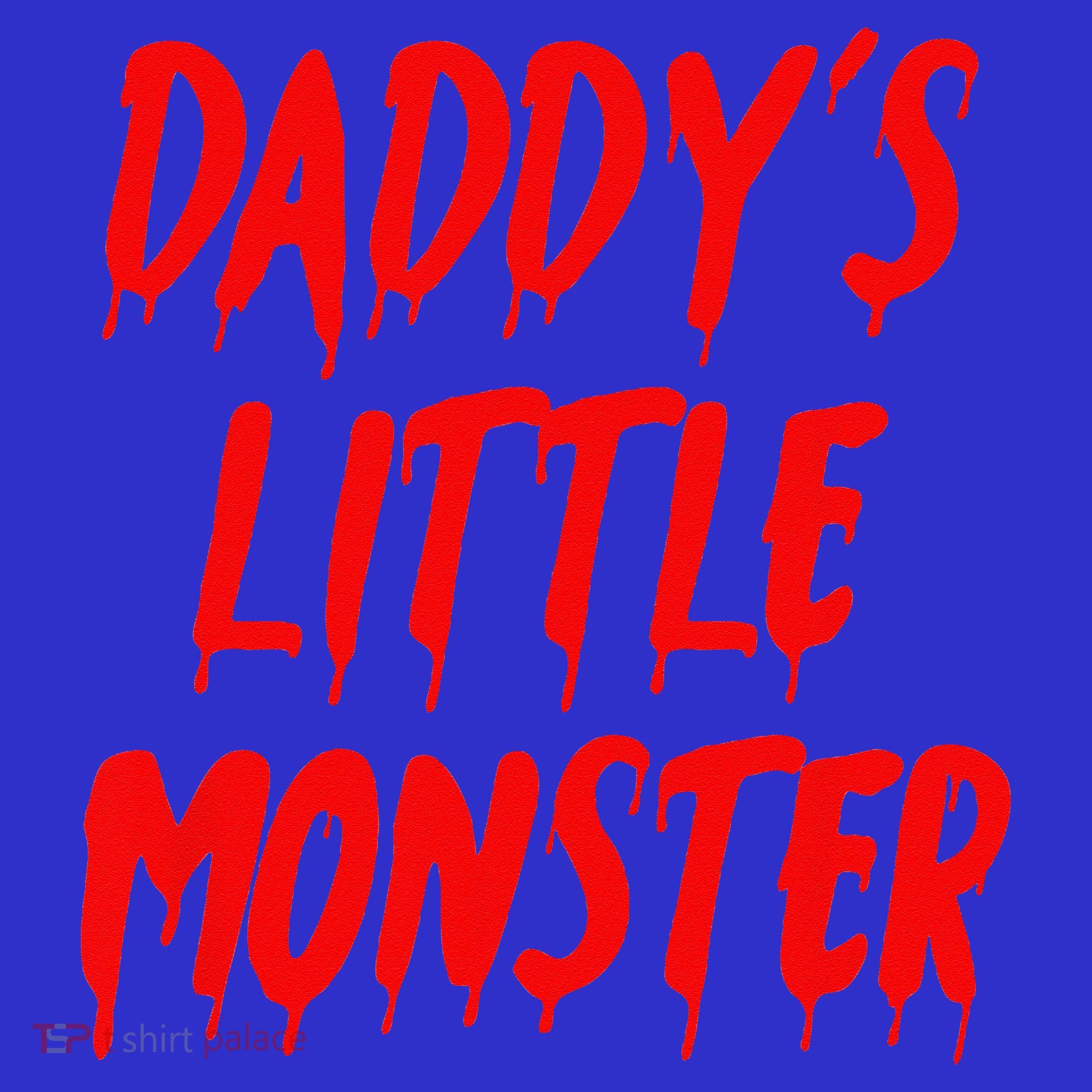 Daddys Little Monster Halloween Blood Red Women's Tank Top