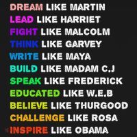Dream Like Martin Lead Like Harriet Black History Gift Cute Gift Women's Hoodie thumb 2