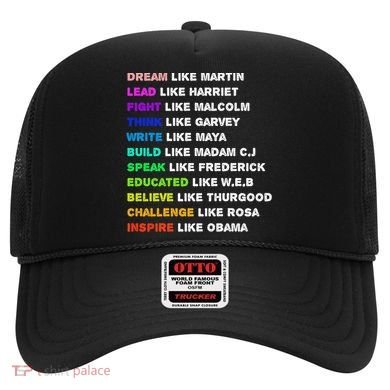 Dream Like Martin Lead Like Harriet Black History Gift Cute Gift Hat
