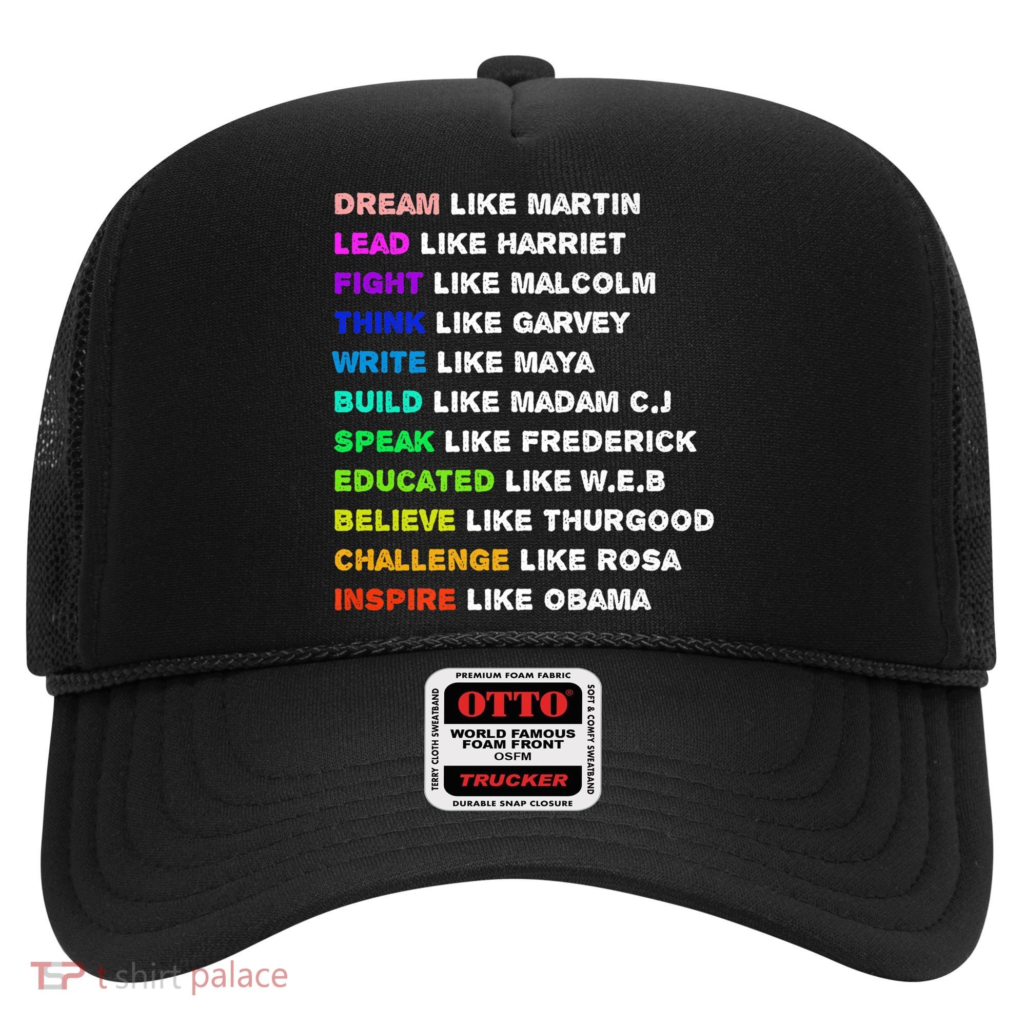 Dream Like Martin Lead Like Harriet Black History Gift Cute Gift Hat