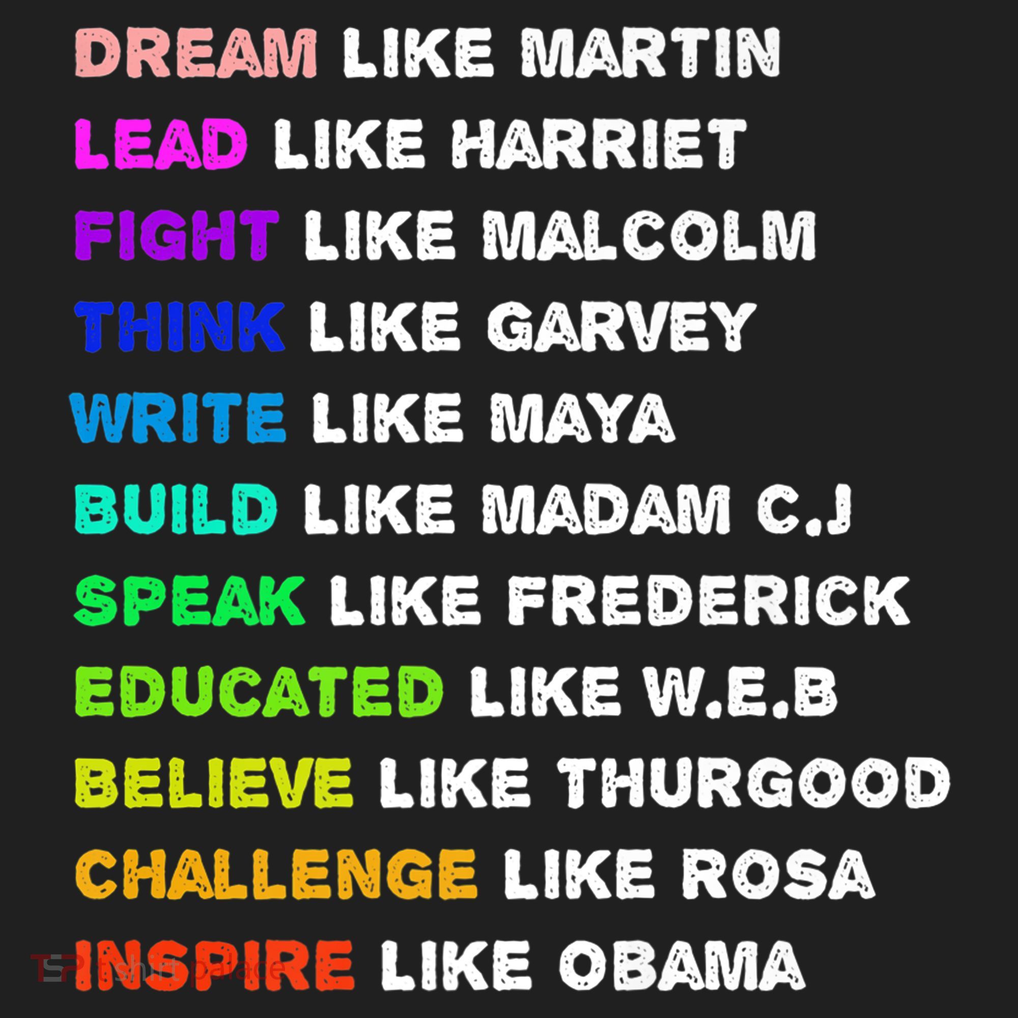 Dream Like Martin Lead Like Harriet Black History Gift Cute Gift Hat