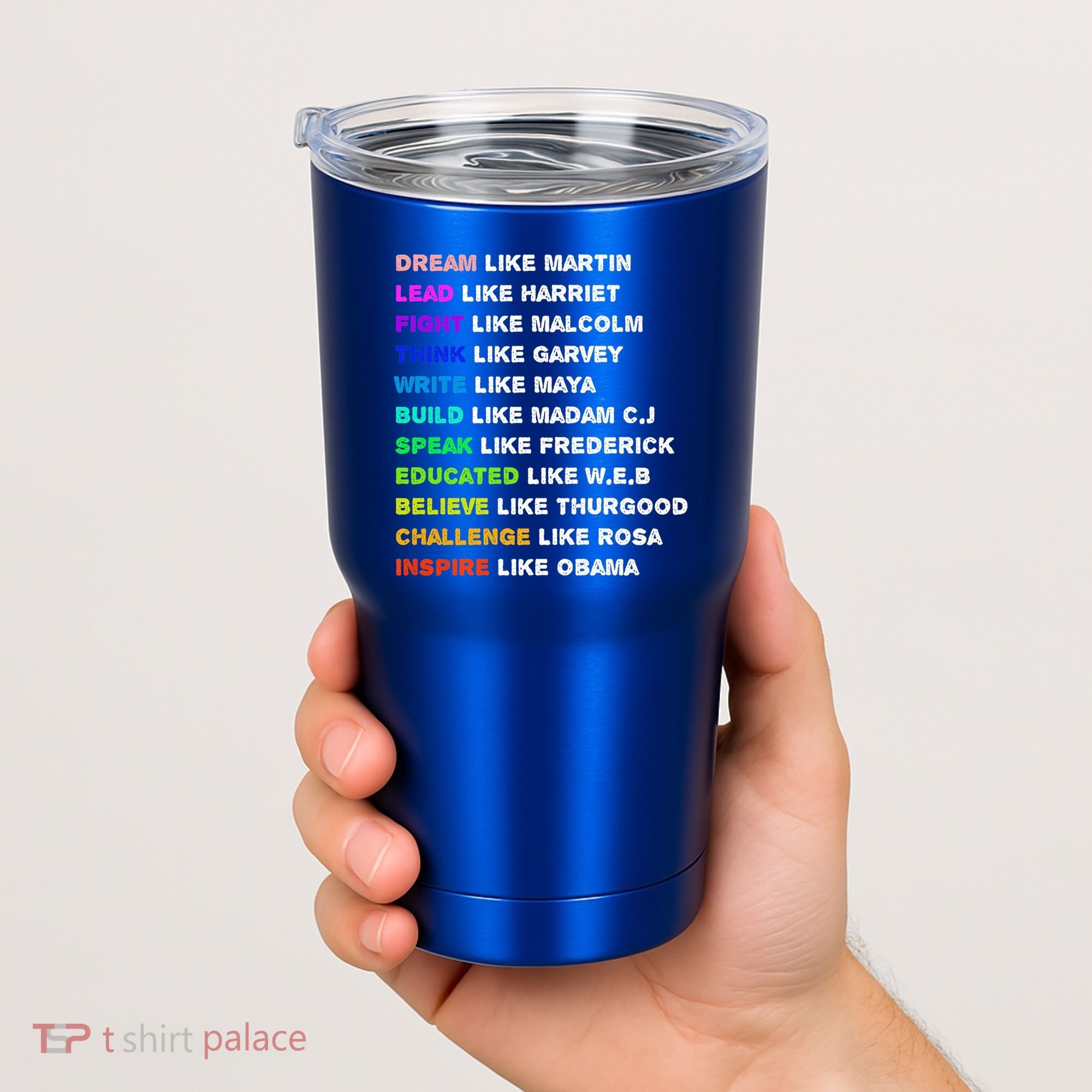 Dream Like Martin Lead Like Harriet Black History Gift Cute Gift Tumbler