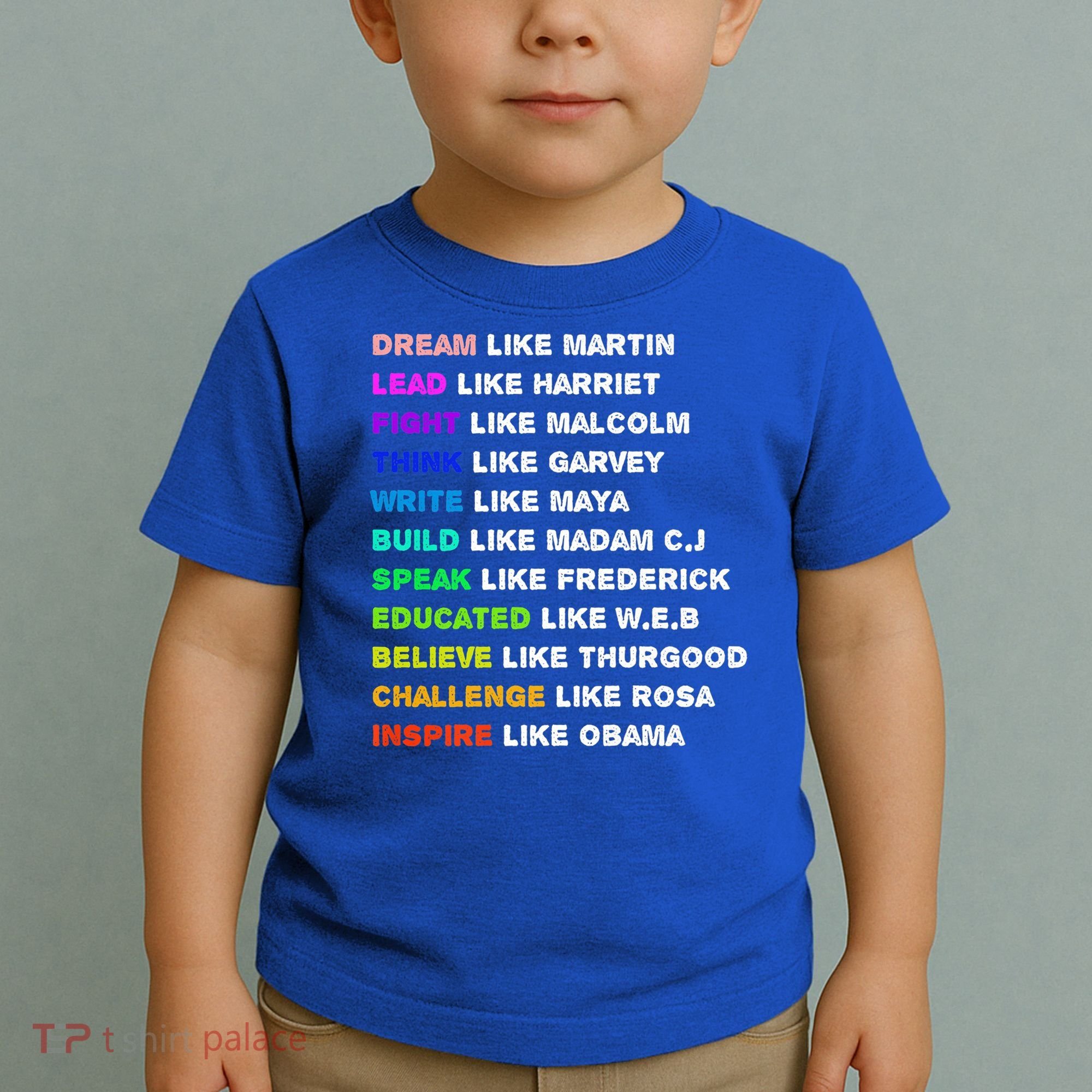 Dream Like Martin Lead Like Harriet Black History Gift Cute Gift Toddler T-Shirt