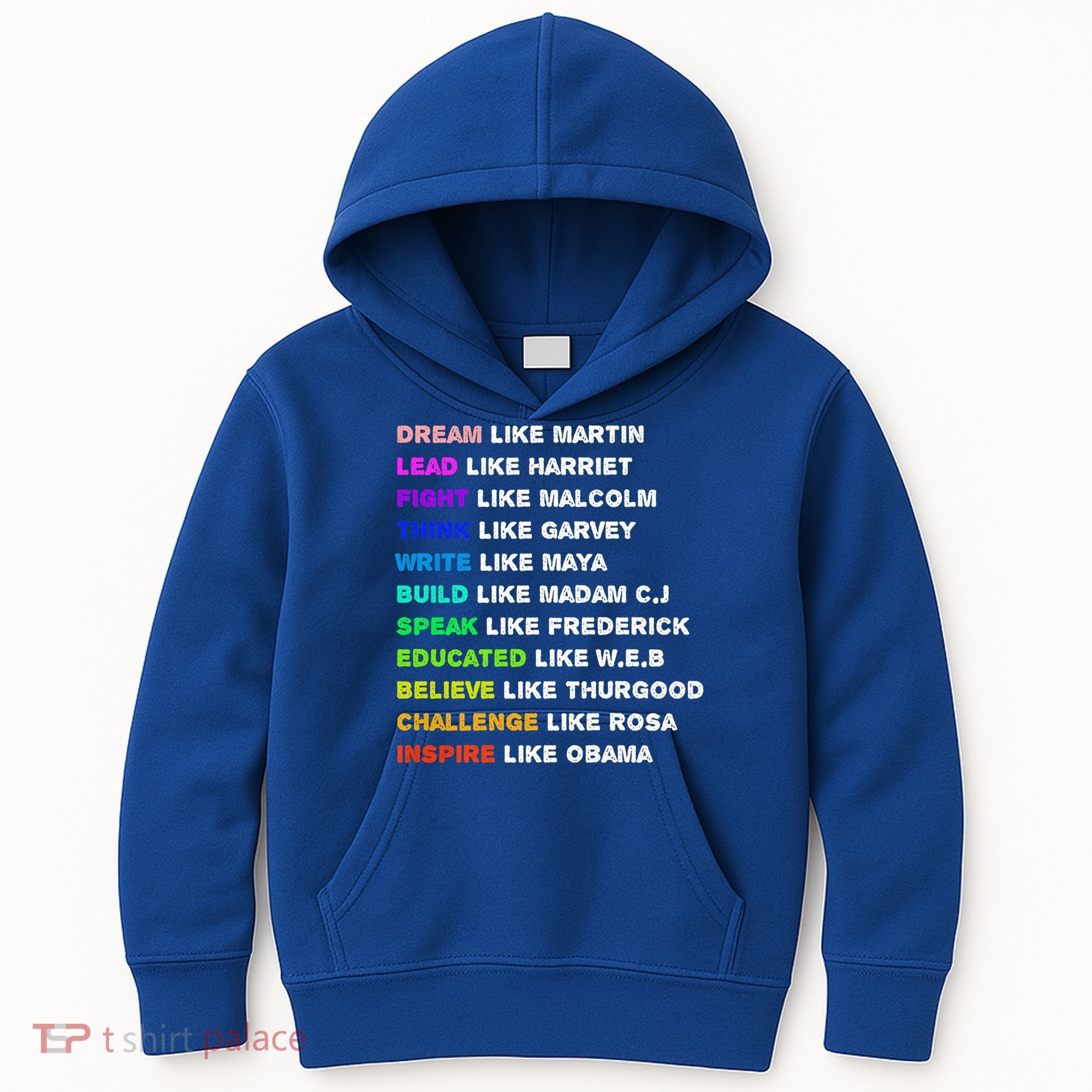 Dream Like Martin Lead Like Harriet Black History Gift Cute Gift Kids Hoodie