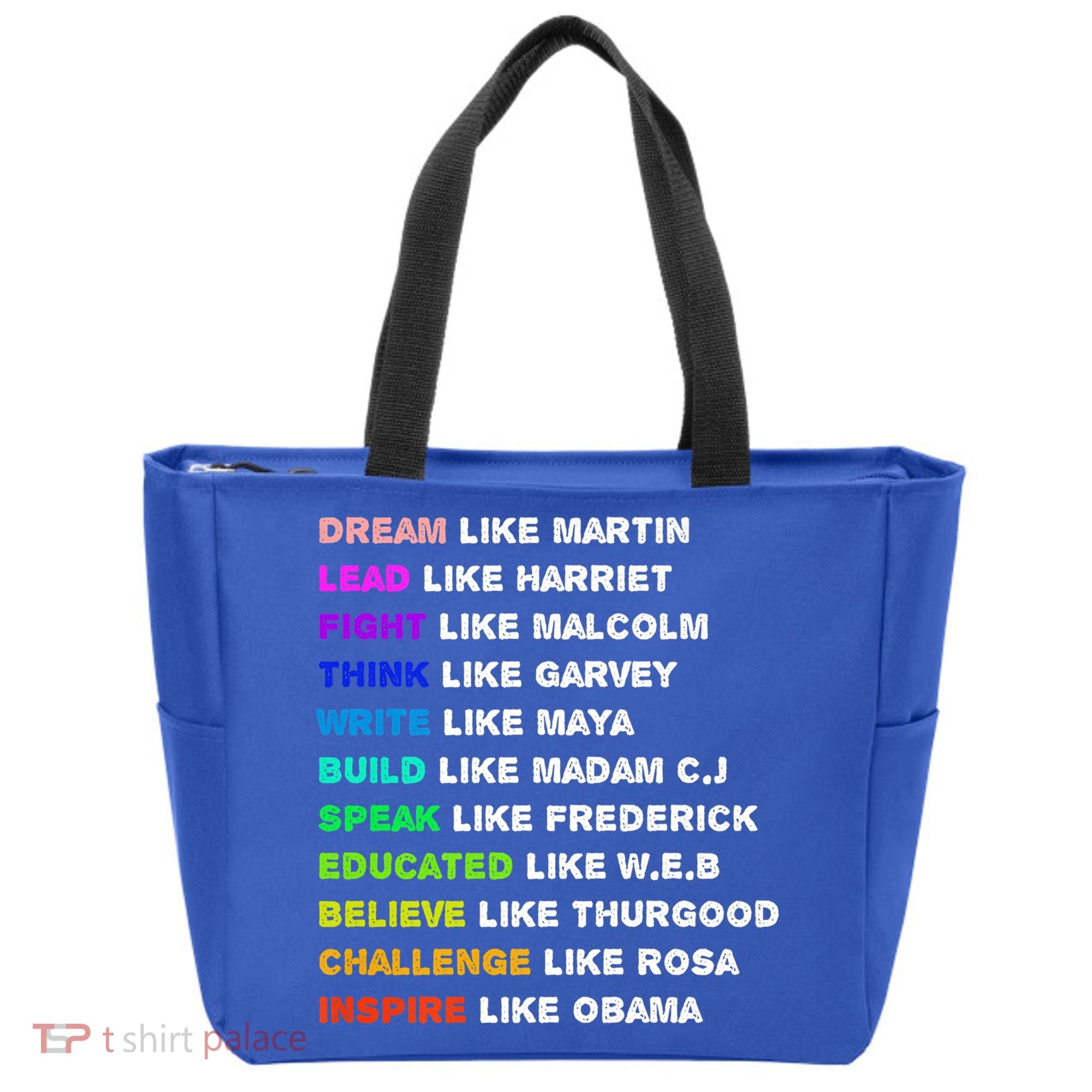 Dream Like Martin Lead Like Harriet Black History Gift Cute Gift Tote Bag