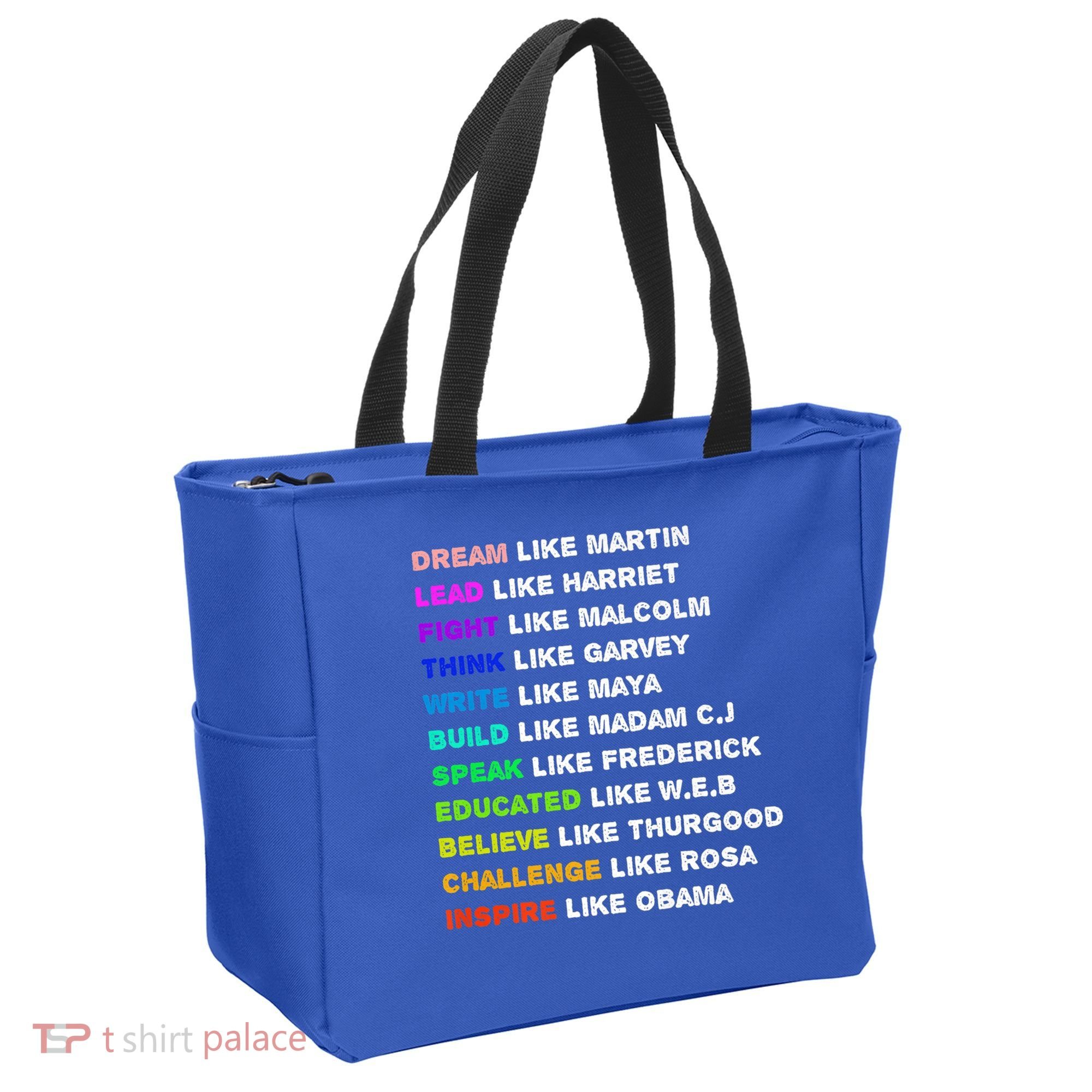 Dream Like Martin Lead Like Harriet Black History Gift Cute Gift Tote Bag