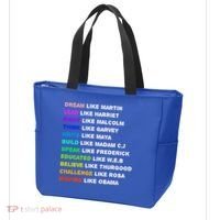 Dream Like Martin Lead Like Harriet Black History Gift Cute Gift Tote Bag thumb 3