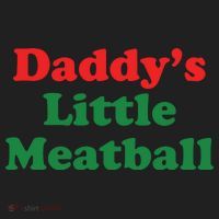 Daddy Little Meatball Italian Ironic Funny Meme Women's Sweatshirt thumb 2