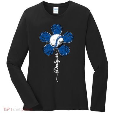 Dodgers Last Name Personalized Retro Vintage Lovers Outfits Women's Long Sleeve Shirt