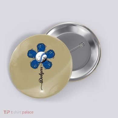Dodgers Last Name Personalized Retro Vintage Lovers Outfits Button