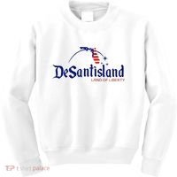 Desantisland Land Of Liberty Florida American Flag Kids Sweatshirt thumb 0