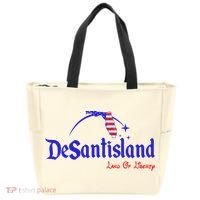 Desantisland Land Of Liberty Florida American Flag Tote Bag thumb 0