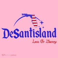 Desantisland Land Of Liberty Florida American Flag Coaster thumb 2