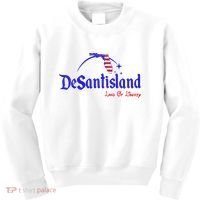 Desantisland Land Of Liberty Florida American Flag Kids Sweatshirt thumb 0
