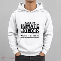 Dad Life Prisoner Inmate Funny Jail Halloween Costume Hoodie thumb 0