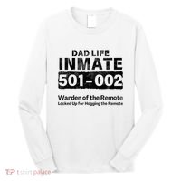 Dad Life Prisoner Inmate Funny Jail Halloween Costume Long Sleeve Shirt thumb 0