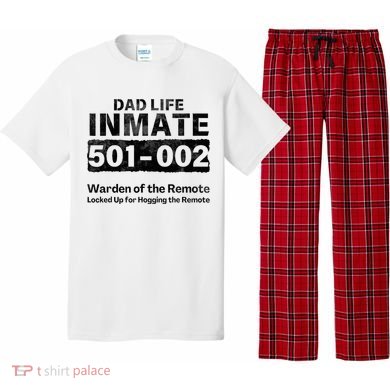 Dad Life Prisoner Inmate Funny Jail Halloween Costume Pajama Set