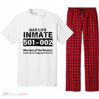 Dad Life Prisoner Inmate Funny Jail Halloween Costume Pajama Set thumb 0