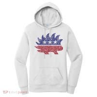 Distressed Libertarian Porcupine Cool Stylized Freedom Women's Hoodie thumb 0
