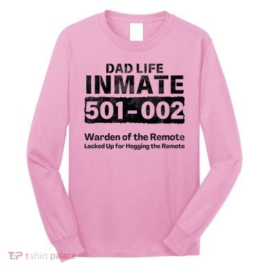 Dad Life Prisoner Inmate Jail Halloween Costume Long Sleeve Shirt